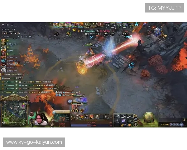 Dota2团战五人站位完美执行战术